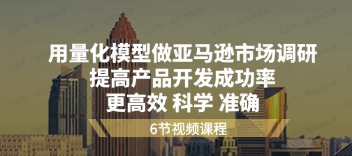 图片[1]-用量化模型做亚马逊市场调研