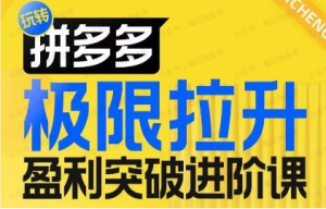 【网上项目资源97】-【拼】极限拉升盈利突破进阶课-黎明曙光网