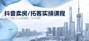 【网下项目资源47】-抖音卖房-拓客实操课程-黎明曙光网