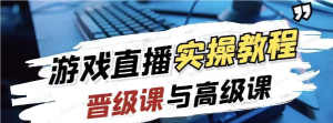 【网上项目资源120】-游戏直播实战课-黎明曙光网