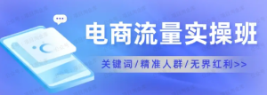 黎明曙光网-【网上项目资源145】-电商线上流量班